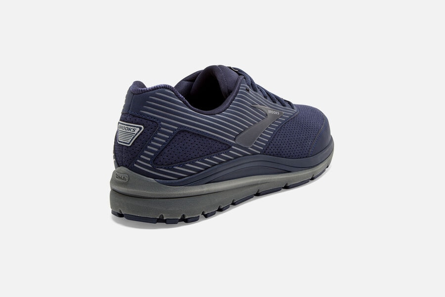 Brooks Israel Addiction Walker Suede Running Shoes Mens - Navy - LNC-420385